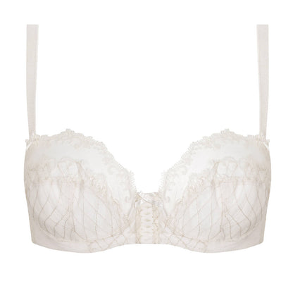 Lacage Non-Padded Balconette - Ivory