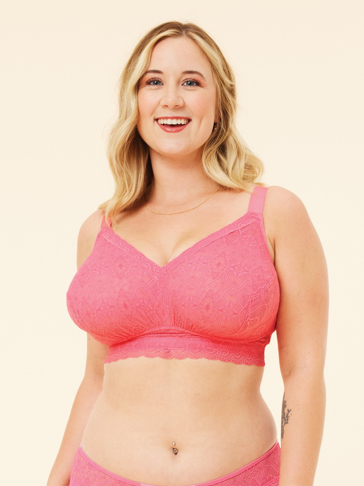 The Bestie Bralette - Hot Pink