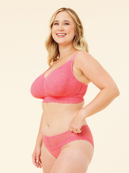 The Bestie Bralette - Hot Pink
