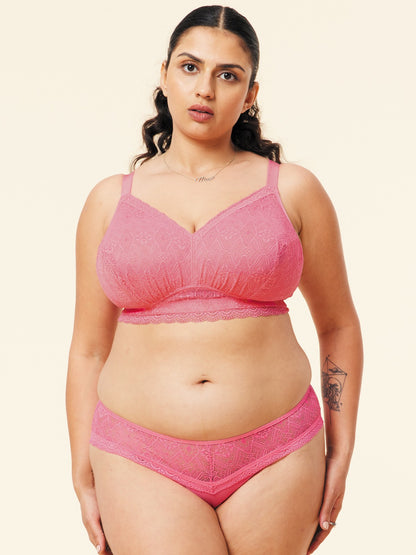 The Bestie Bralette - Hot Pink