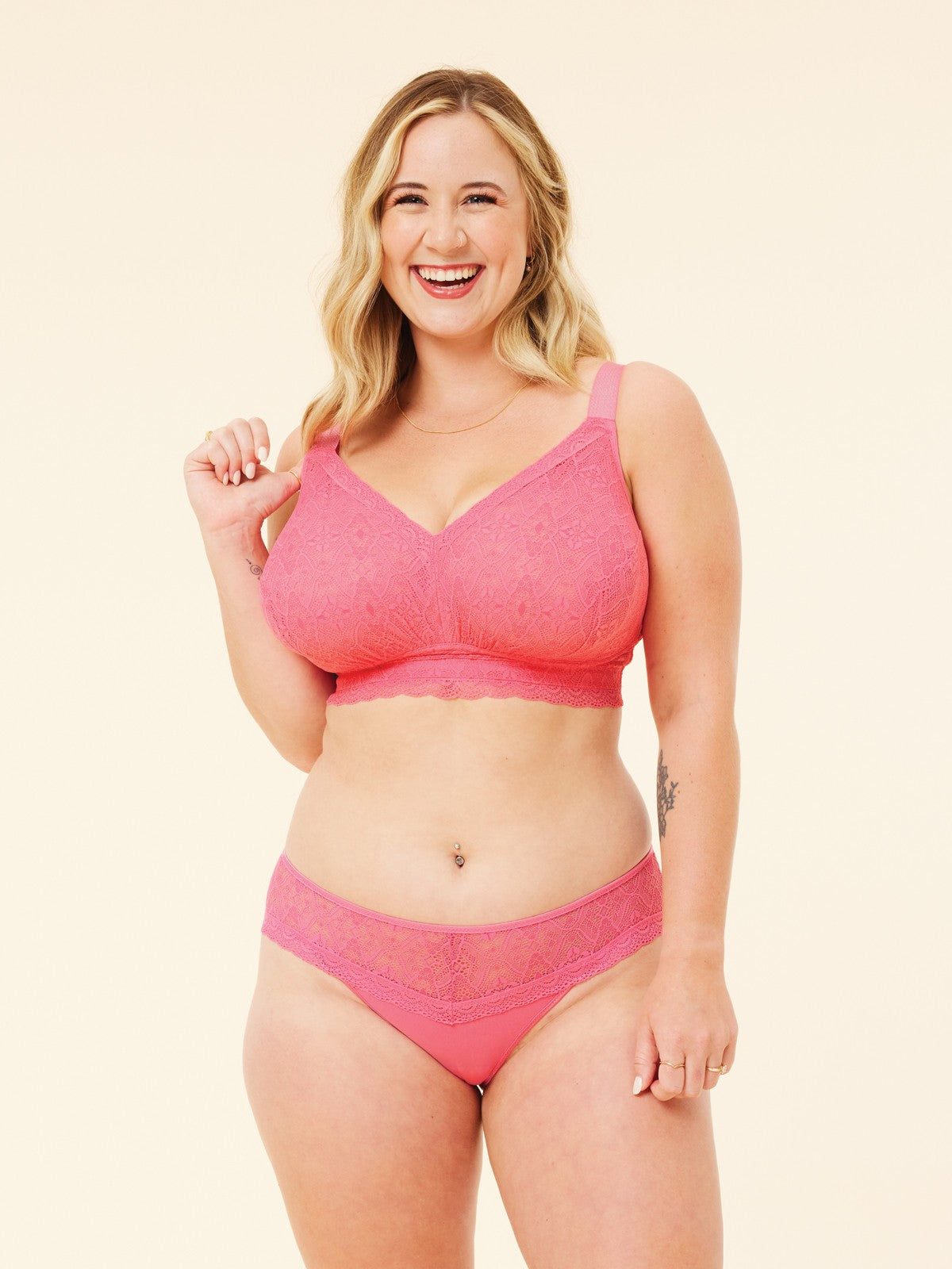 The Bestie Bralette - Hot Pink