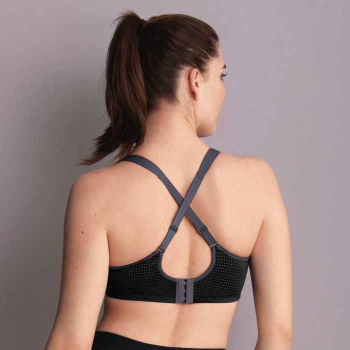 Performance Wire X Sports Bra - Black/Anthracite