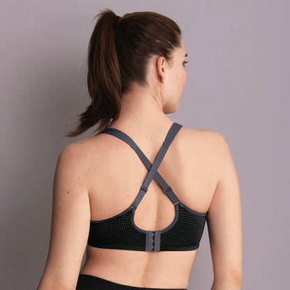 Performance Wire X Sports Bra - Black/Anthracite