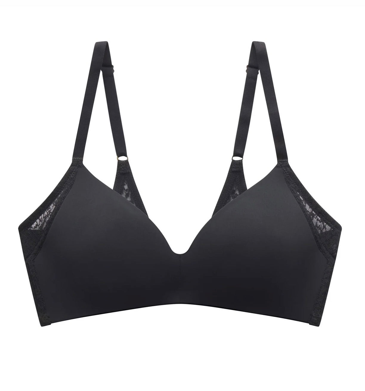 Pretty Smooth Smoothing Wireless T-Shirt Bra - Black