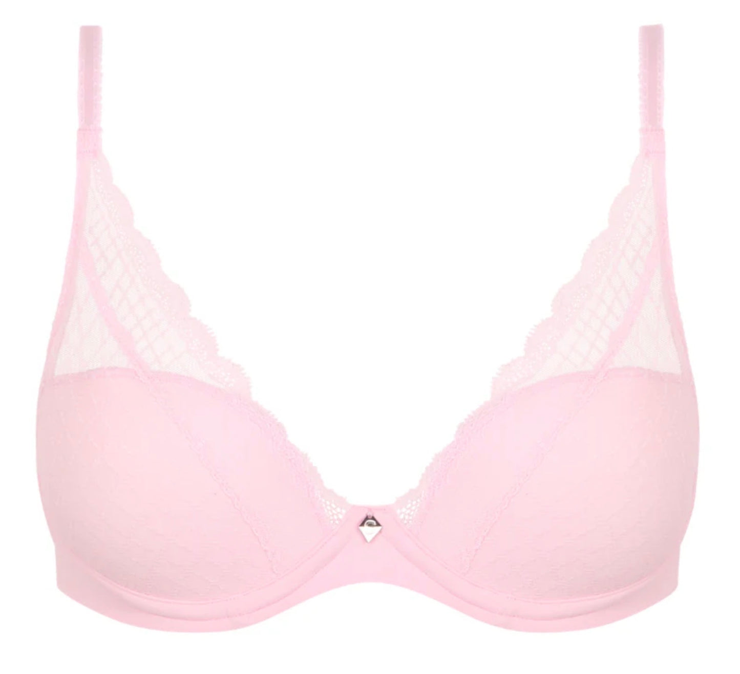 Norah Chic Plunge T-Shirt Bra - Candy Pink