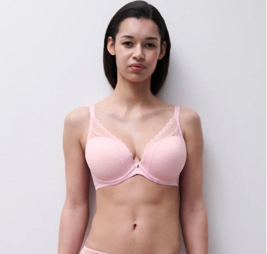 Norah Chic Plunge T-Shirt Bra - Candy Pink