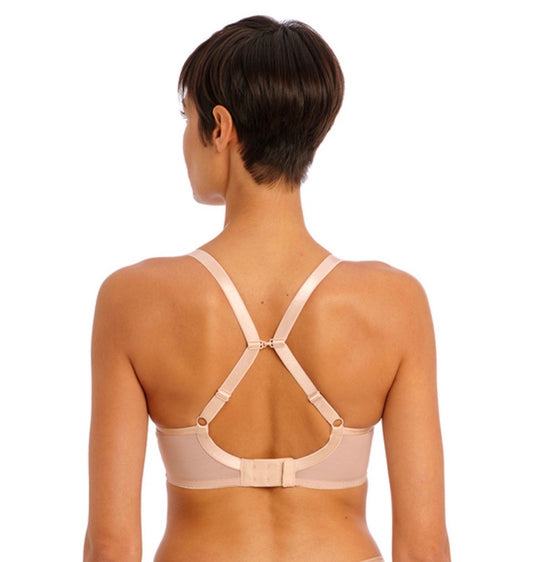 Tailored Moulded Plunge T-Shirt Bra - Natural Beige