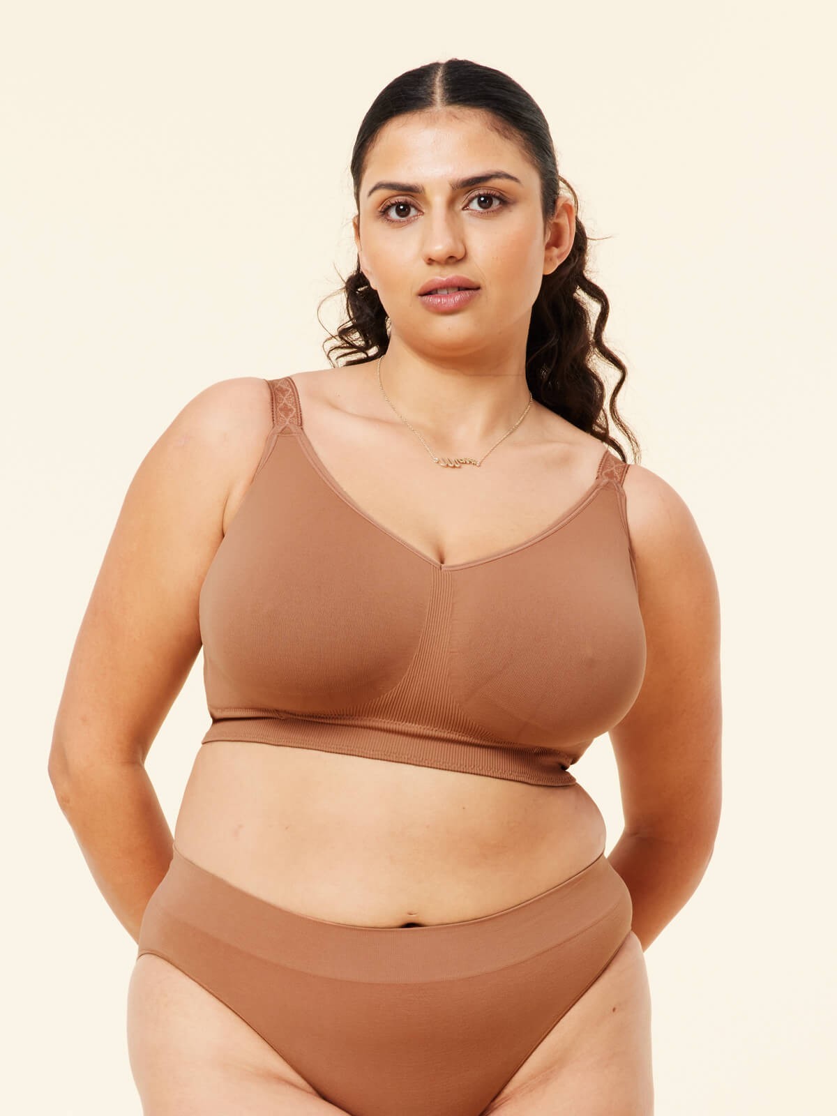 The Basic Bralette - Clay