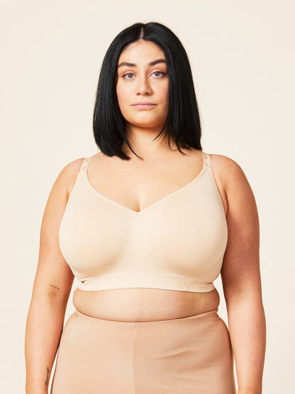 The Basic Bralette - Beige