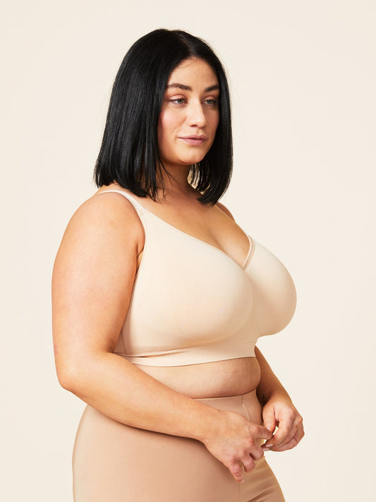 The Basic Bralette - Beige