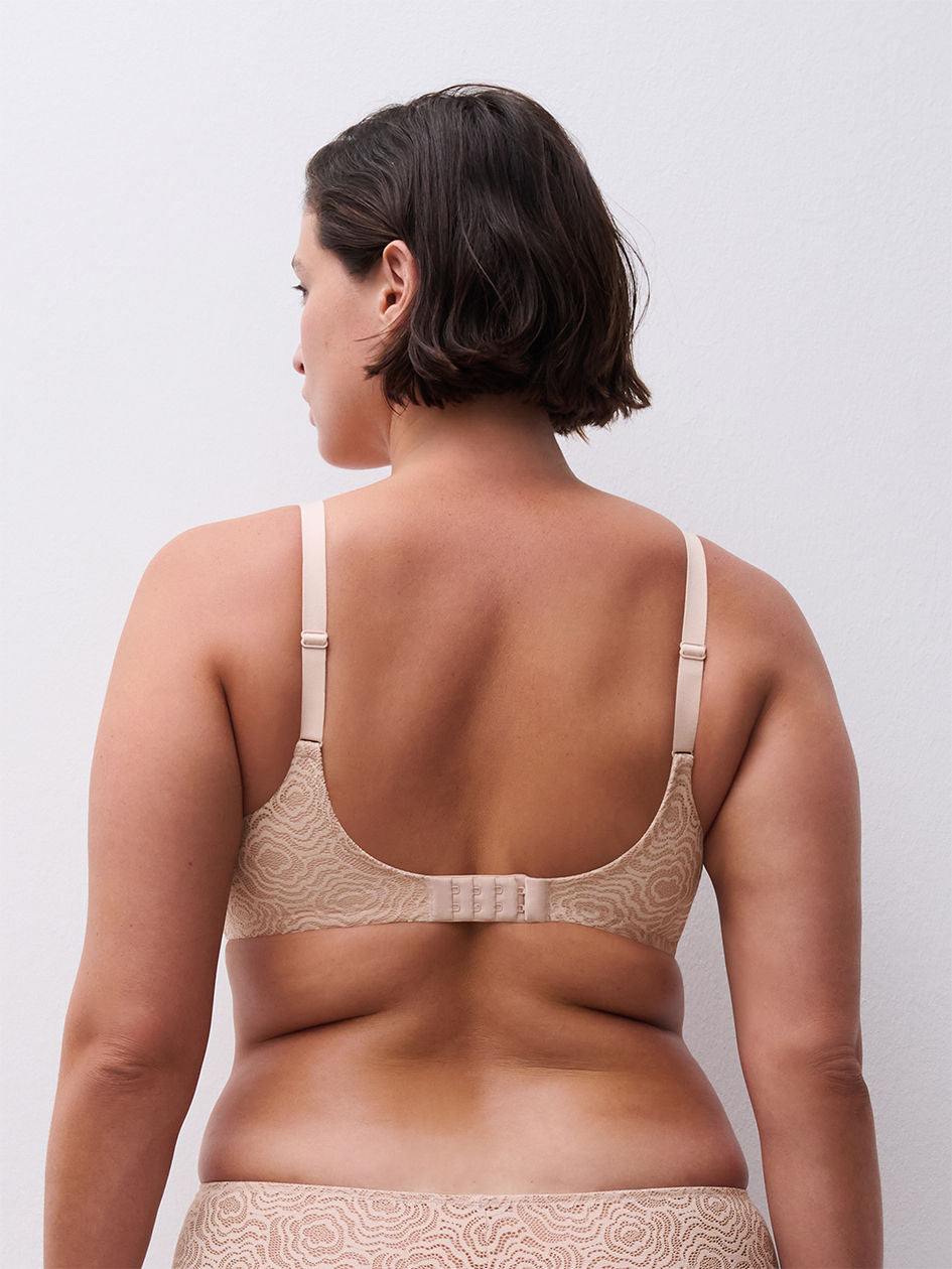 C Jolie Smooth Wireless T-shirt Bra - Organic Rose