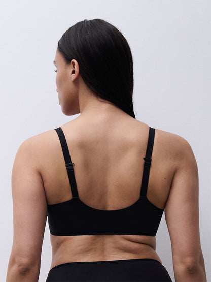 Norah - Comfort Front Closure Bra - Black