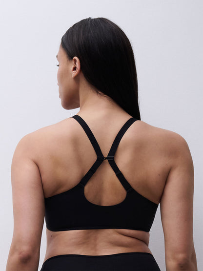 Norah - Comfort Front Closure Bra - Black