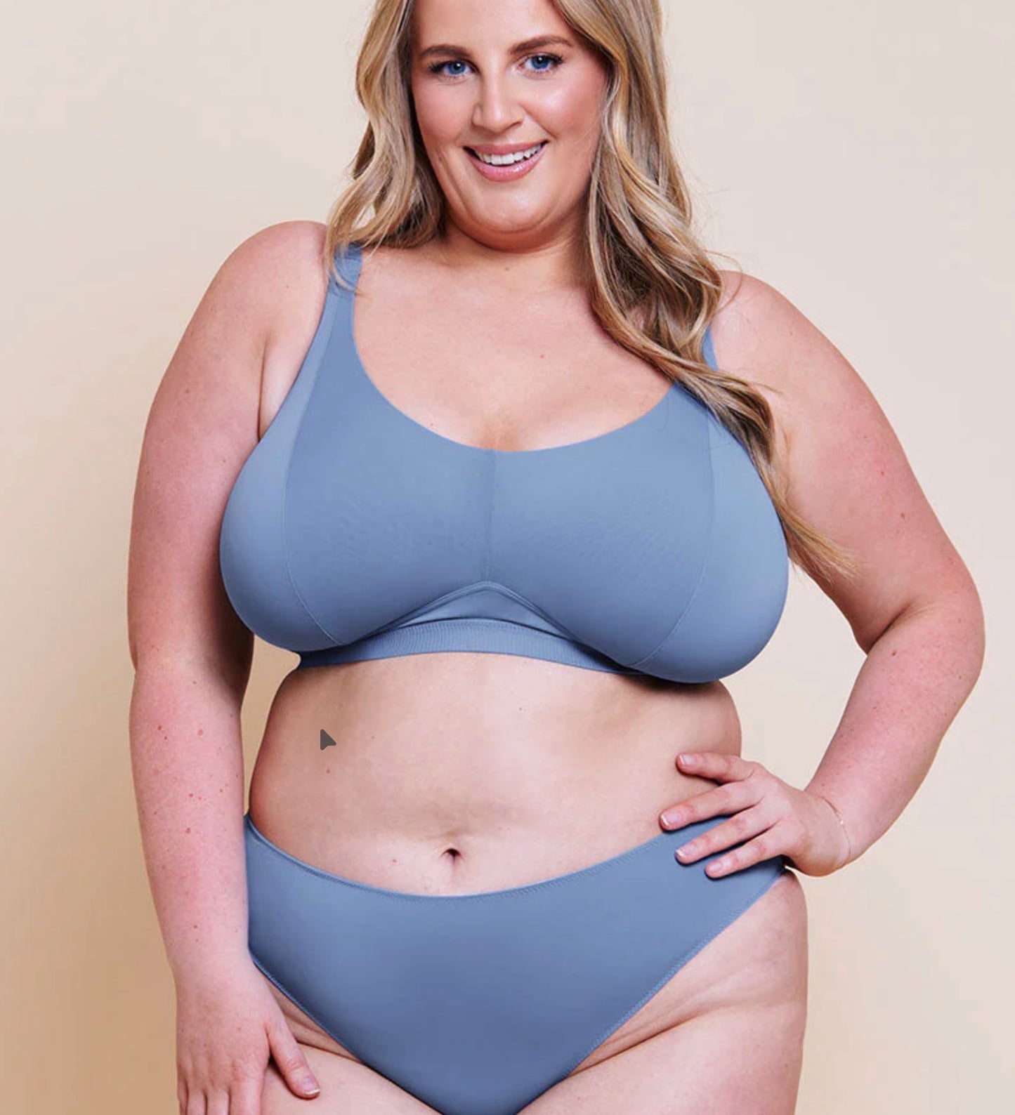 Zen Wire-free Bralette - Blue