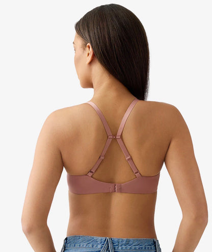 Future Foundation Wire-Free T-Shirt Bra - Burlwood