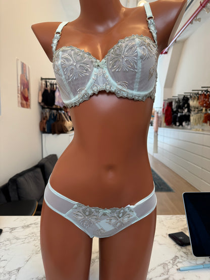 Champs Elysees Demi Bra - Green Powder