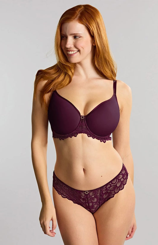 Allure Spacer T-Shirt Bra - Plum