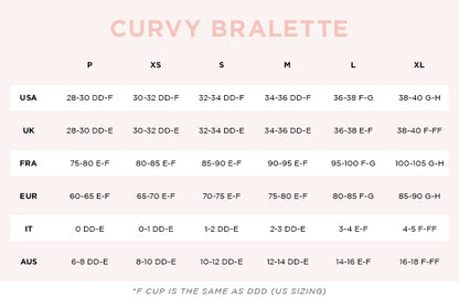 Crisanta Curvy Bralette - Zucca Orange