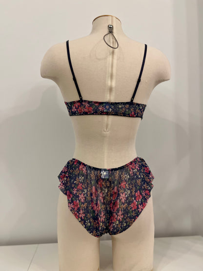 Enchanted Garden Rae Bralette - Midnight