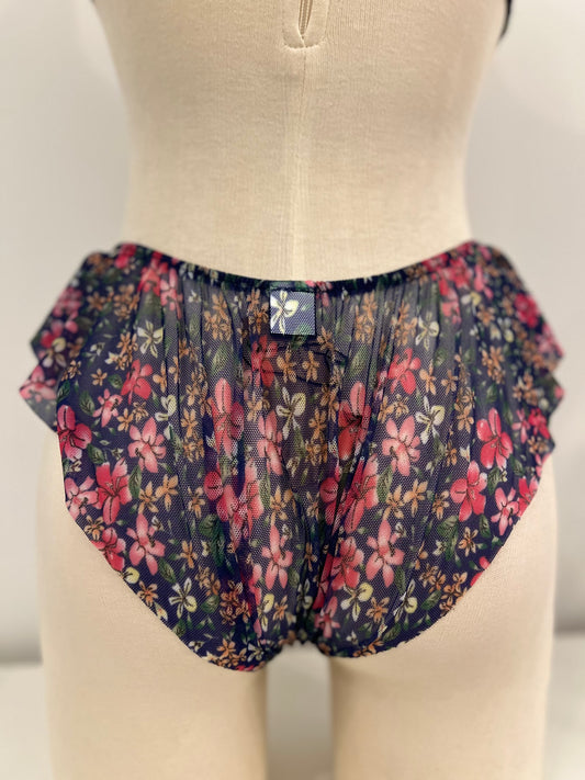 Enchanted Garden Butterfly Underwear - Midnight