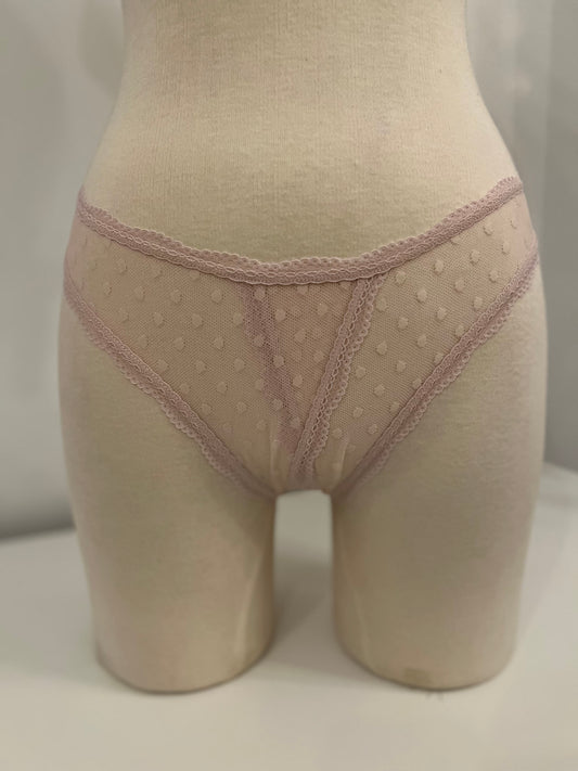 Coucou Lola Coulotte Open Brief - Petal Pink