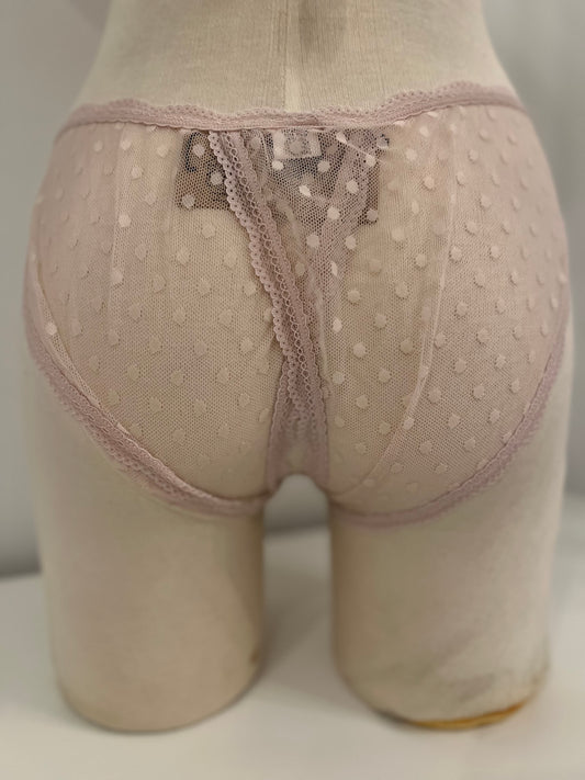 Coucou Lola Coulotte Open Brief - Petal Pink