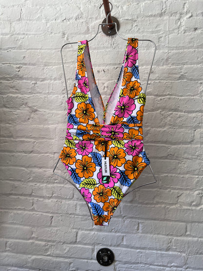 Hustler Wrap Floral Swimsuit