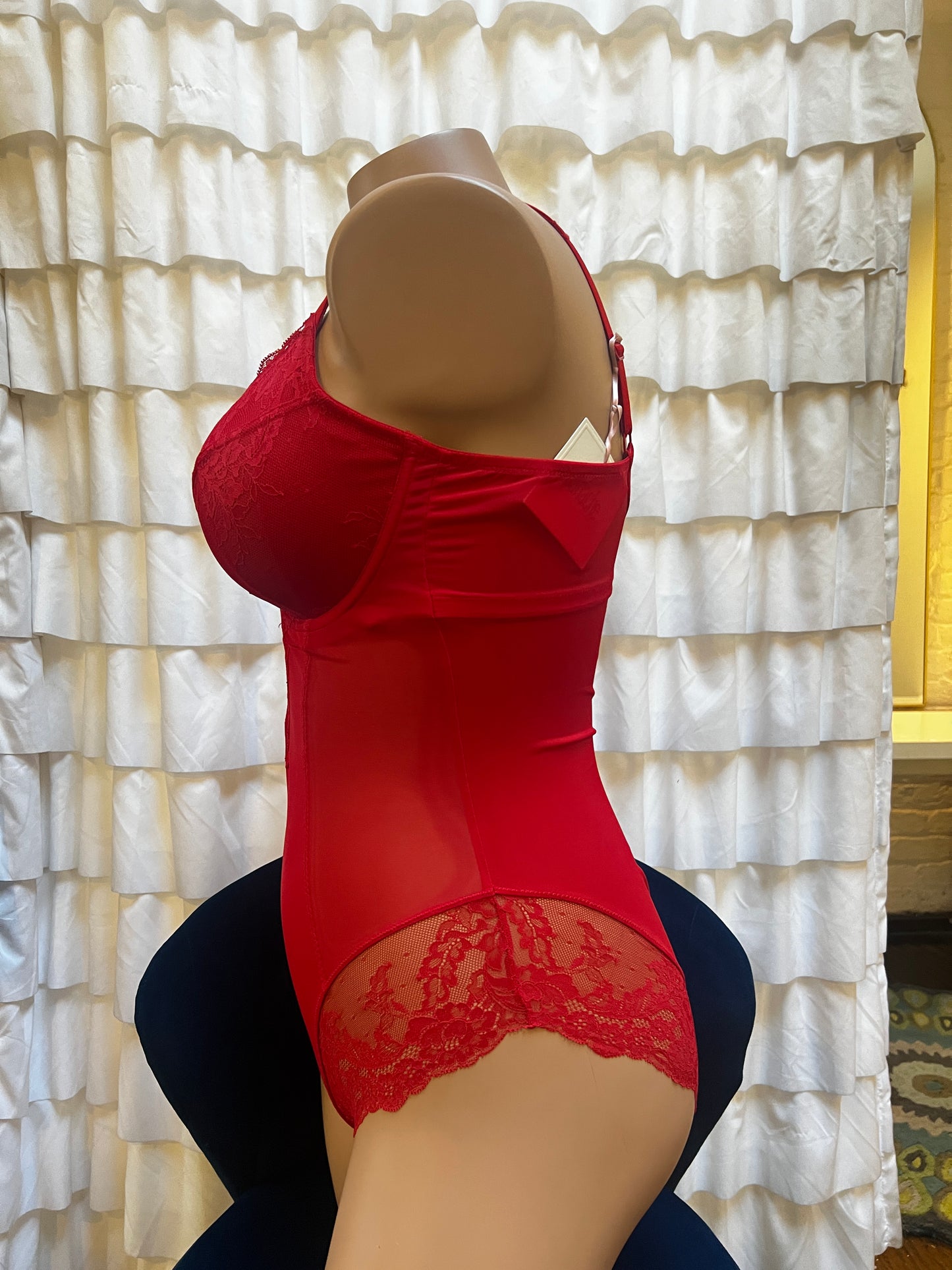 Ana Bodysuit - Salsa Red