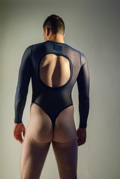 Long Sleeve Bodysuit - Midnight