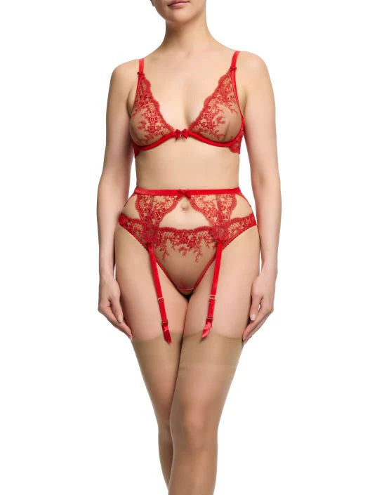 Lavinia G-String - Flame Red