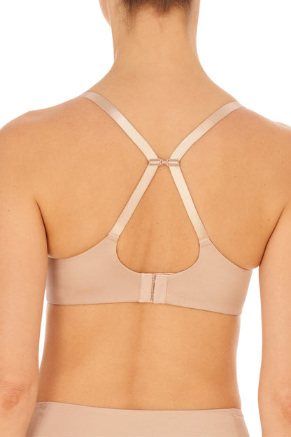 Liquid Convertible Balcony Push-Up Bra - Light Mocha/Beige