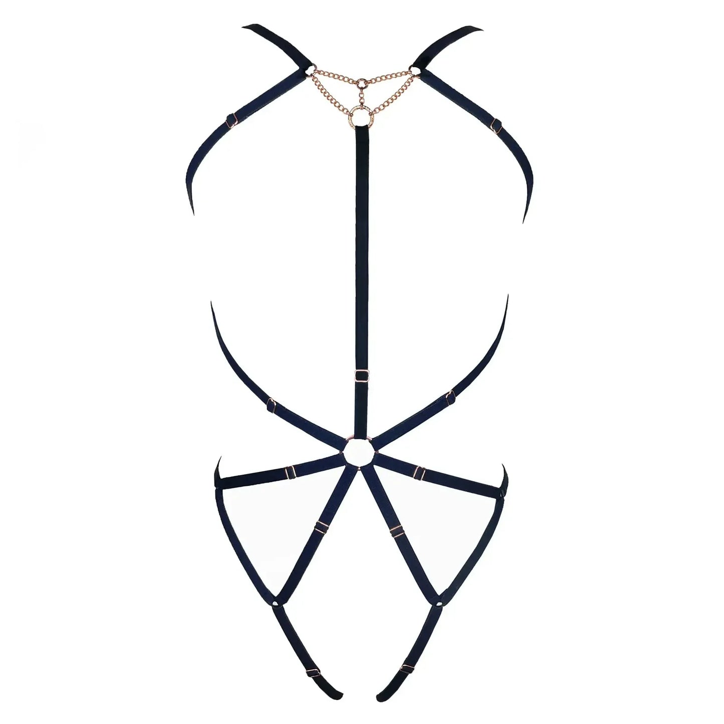 Frisson Body Harness - Black