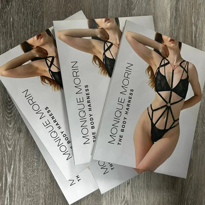 Frisson Body Harness - Black