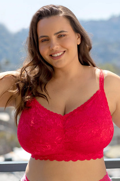 Never Say Never Ultra Curvy Sweetie Bralette - Rosetto