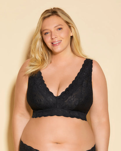 Never Say Never Ultra Curvy Plungie - Black