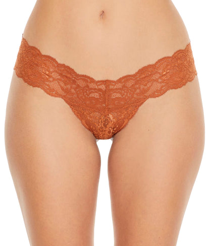 Never Say Never Low Rise Cutie Thong - Copper