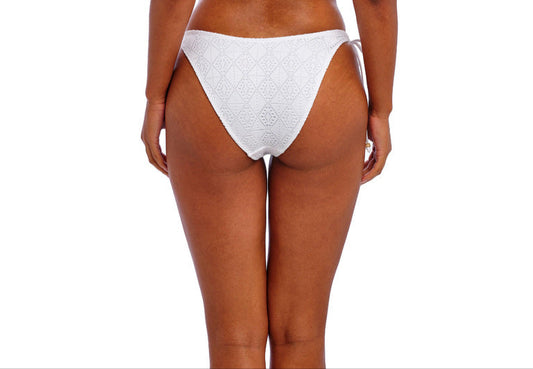 Nomad Nights High Leg Bikini Brief - White