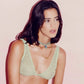 Marcia Triangle Bralette - Pistache Green