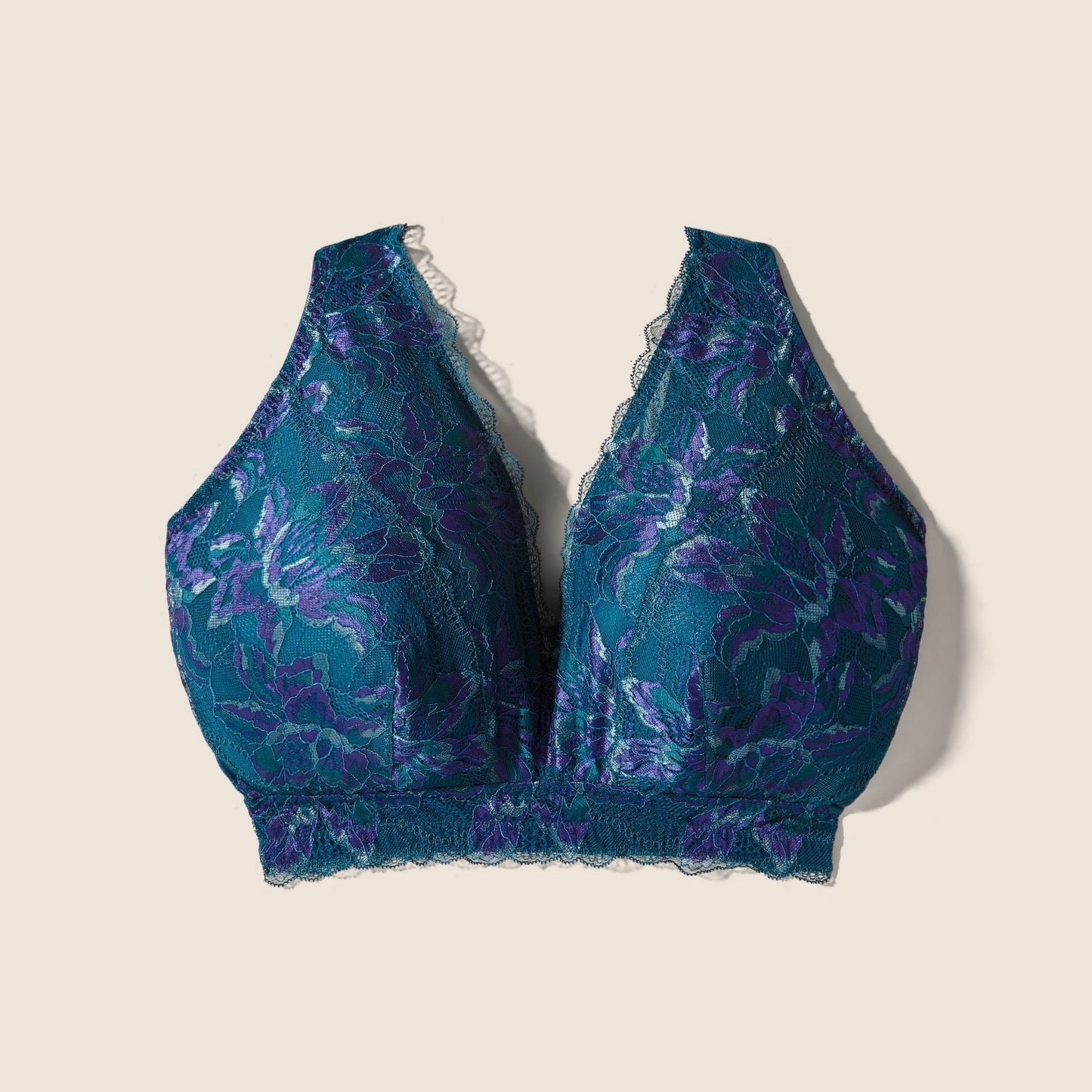 Paradiso Ultra Curvy Longline Bralette - Mirtillo