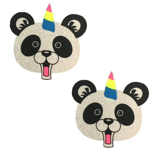 Panda Glitter pride pasties