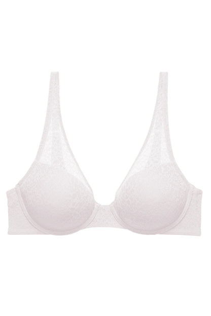 Pretty Smooth Full Fit Contour Underwire Bra - Mink Grey