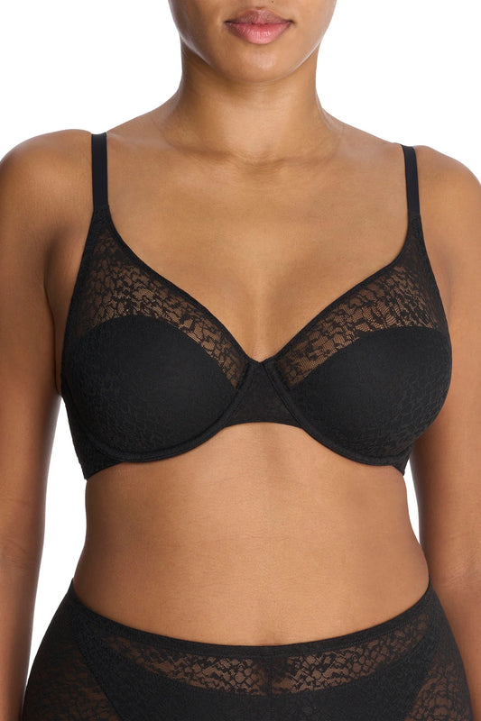 Pretty Smooth Unlined Underwire Bra - Black