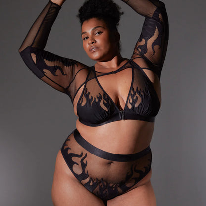 Smokin Mirrors Shrug - Black