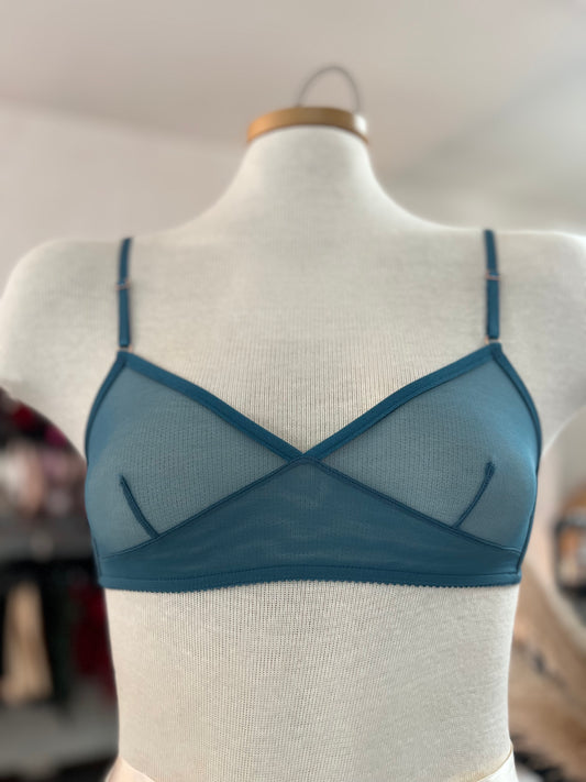Whisper Retro Bralette - Teal