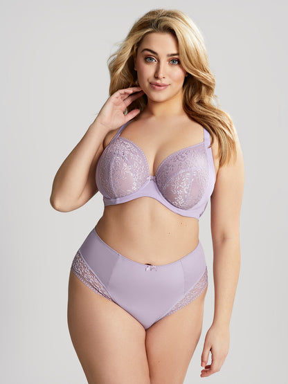 Roxie Plunge Bra - Lilac