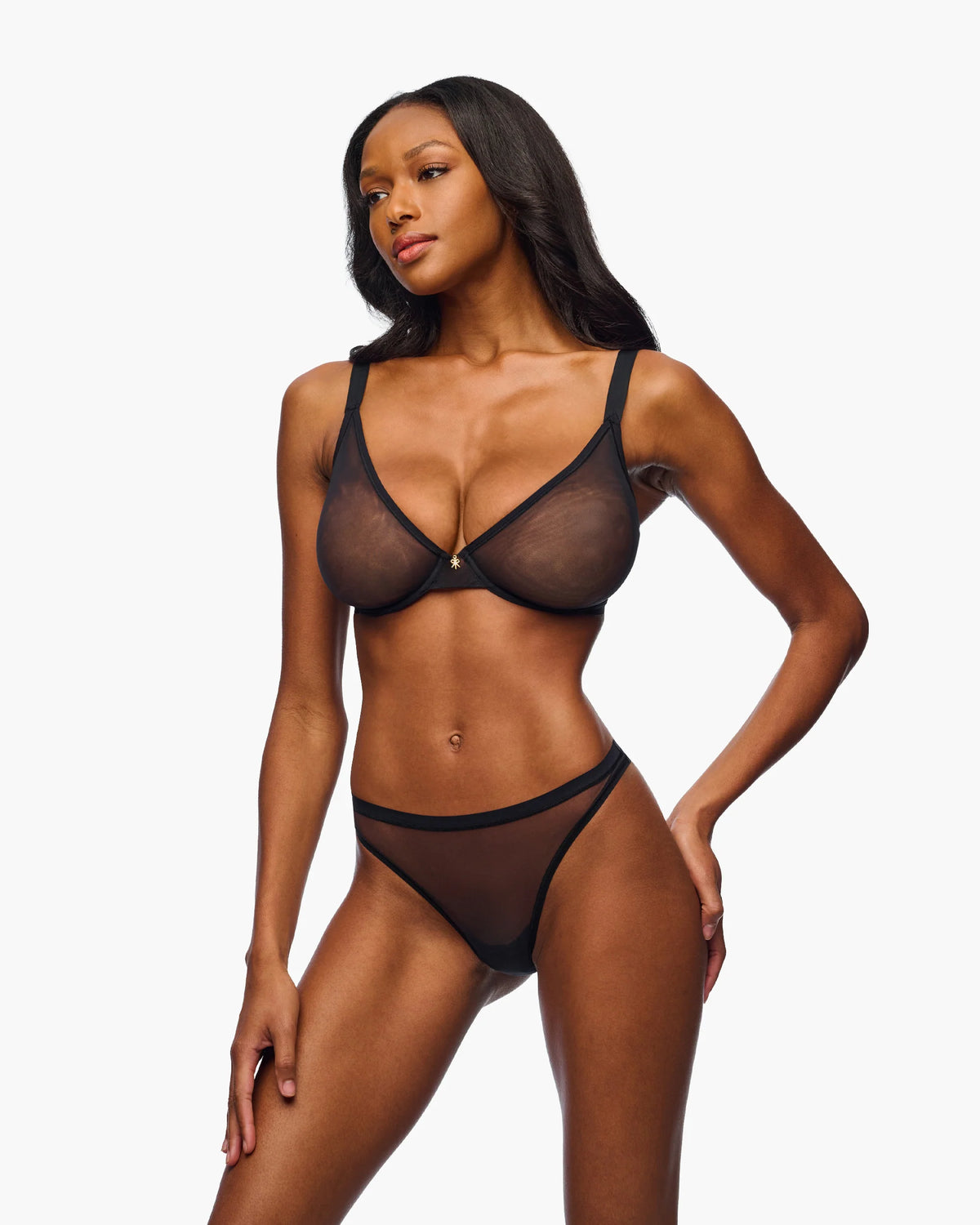 Soire Iconic Plunge Bra - Black