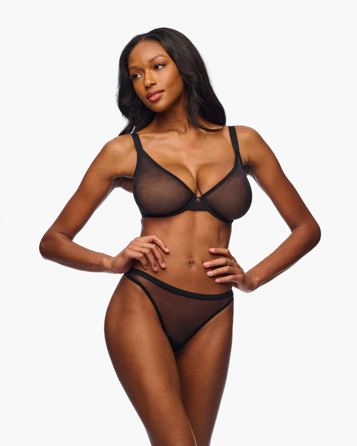 Soire Iconic Plunge Bra - Black