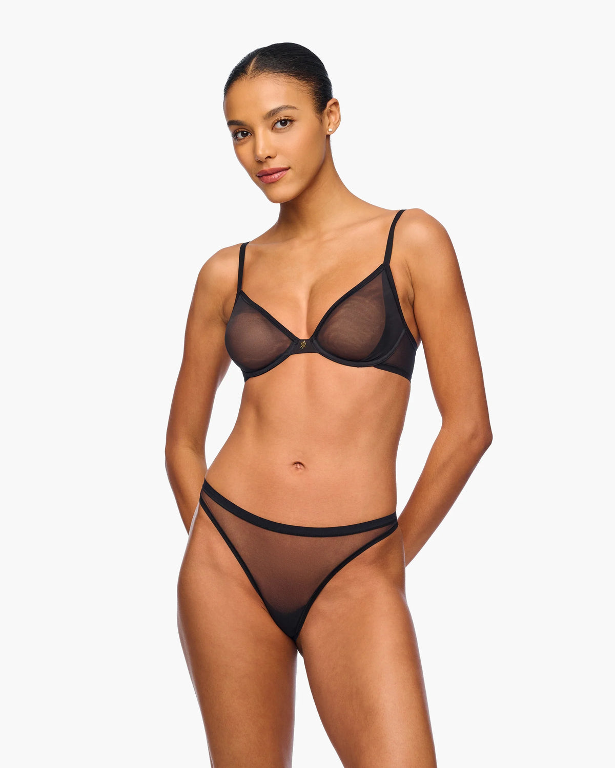 Soire Iconic Plunge Bra - Black