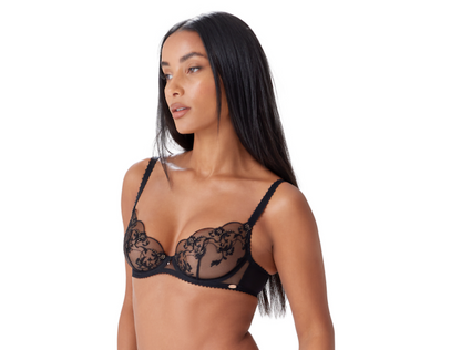 VIP Taboo Bra - Black with Gold