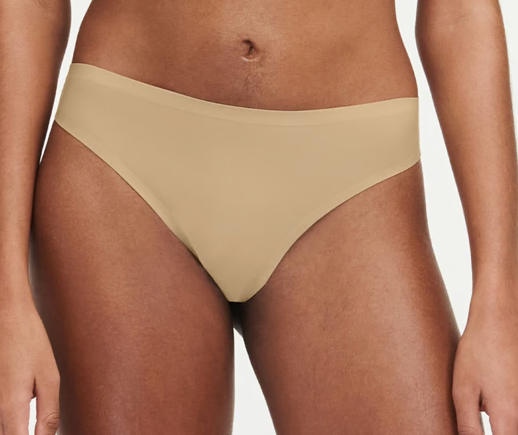 Soft Stretch Thong - Nude Sand